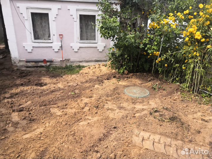 Септик под ключ, канализация, жб кольца