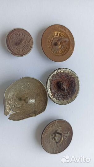 Пуговицы старинные до 1917г