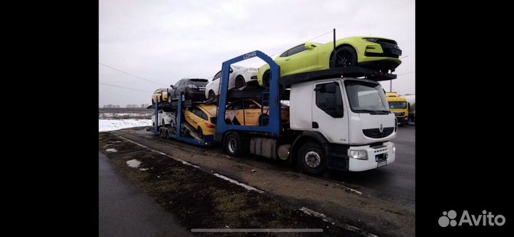 Перевозка автомобилей автовозами