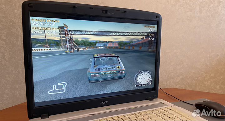 Надёжный 17-ти дюймовый ноутбук Acer/2.00Ghz/200gb