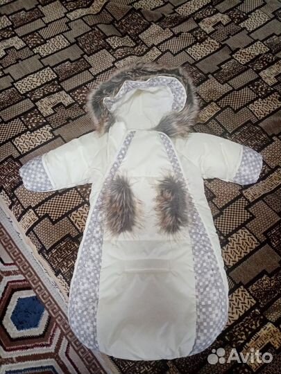 Конверт на выписку зимний