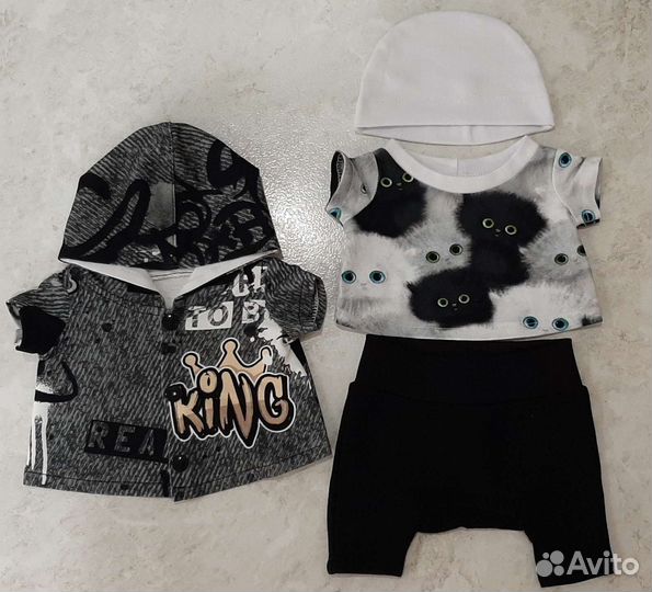 Одежда для Басика 25см и кошечки Лили 24см