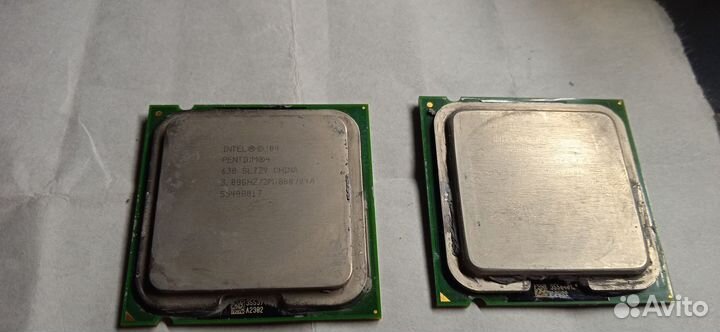Процессор Intel Pentium 4 630/640, socket 775