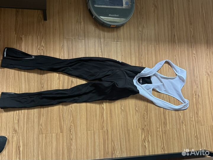 Велоштаны утепленные размер s с лямками