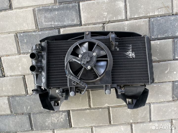 Bmw f800gs радиатор