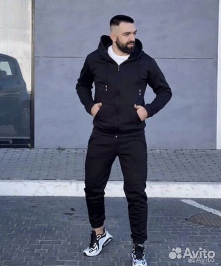 Флисовый костюм мужской
