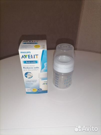 Бутылочка avent новая, 125 ml