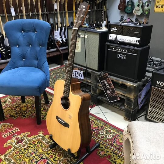 Акустическая гитара Tyma TD-5C с чехлом