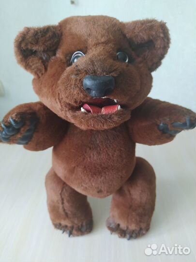 Реалистичный медвежонок авторская игрушка