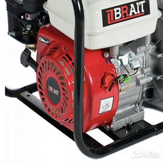 Мотопомпа бензиновая BR-WP-20(7) со шлангами