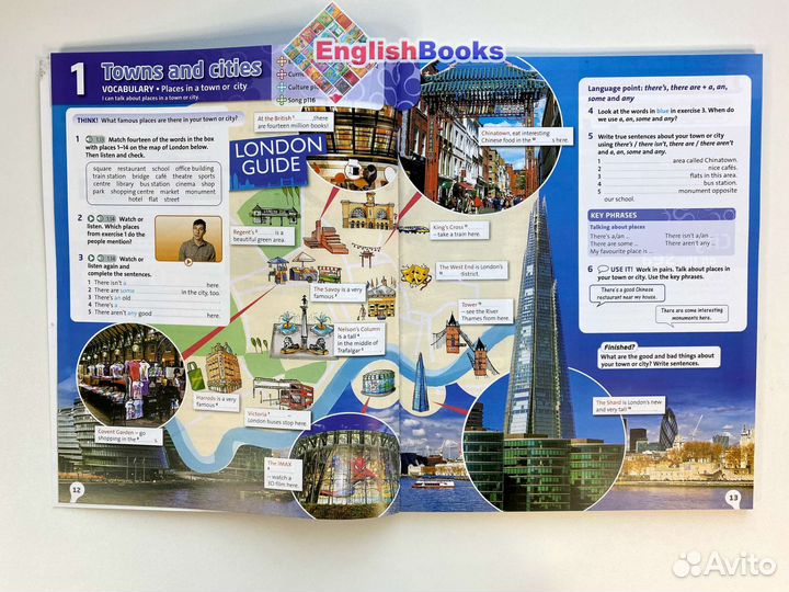 English plus 1 комплект (SB,WB,CD) новые в плёнке