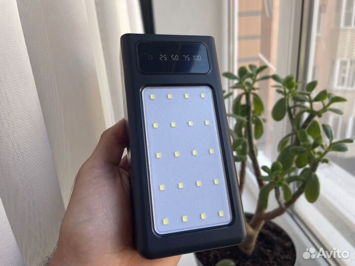 Повербанк 50000 mAh со встроенными проводами