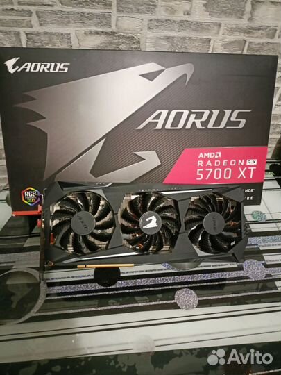 Видеокарта Rx 5700 xt