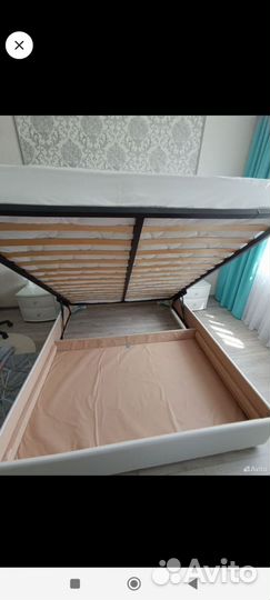 Кровать с матрасом бу двухспальная