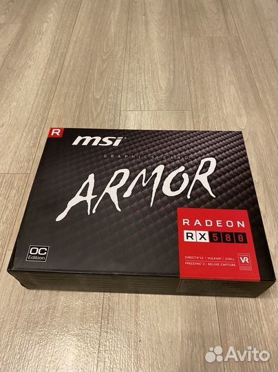 Видеокарта RX580 armor 8gb