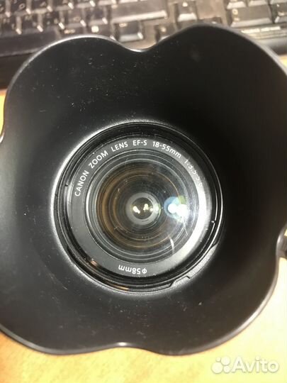 Kit Canon 450D +18-55 пробег 10600 + ручка + сумка