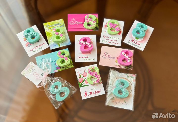 Мыло ручной работы. Подарок. Сувенир. Мишка