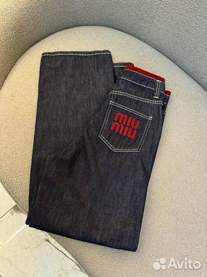 Джинсы Miu Miu