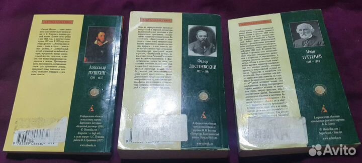 Онегин, Отцы и дети, Преступление и наказание