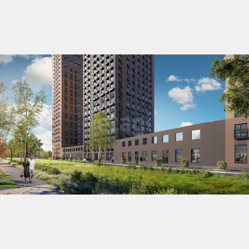 Квартира-студия, 25,6 м², 27/38 эт.