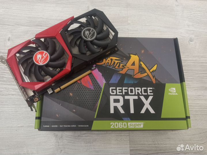 Видеокарта rtx 2060 super 8gb