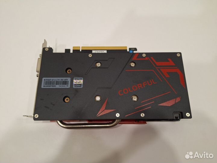 Видеокарта rtx 2060 super 8gb
