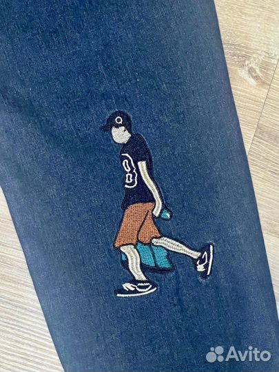 Джинсы утепленные мужские подростковые 146 152 158