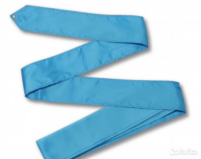 Лента гимнастическая без палочки (4 м, Салатовый)