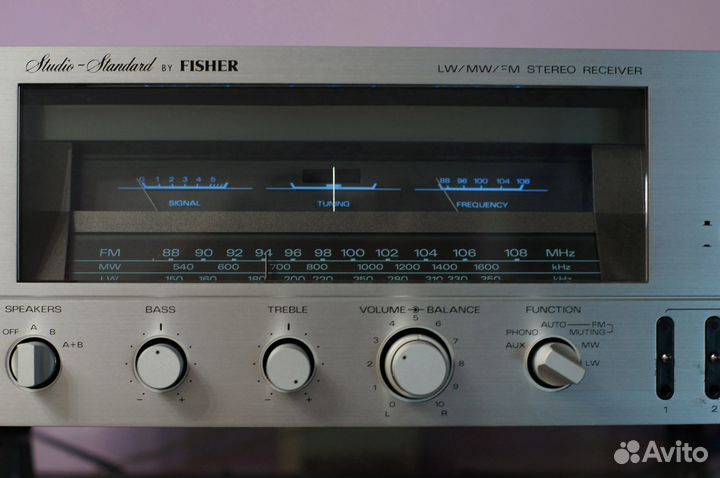 Винтажный ресивер Fisher RS-3030, Качество Звука