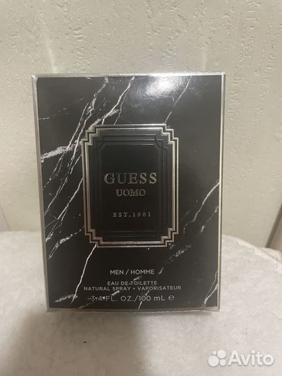 Парфюмерия мужская guess uomo 1981