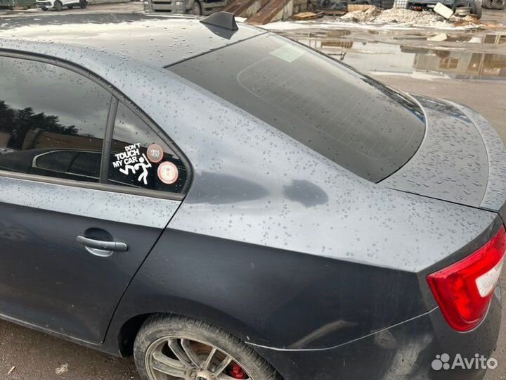 Задняя часть кузова Skoda Rapid 1 2012-2020