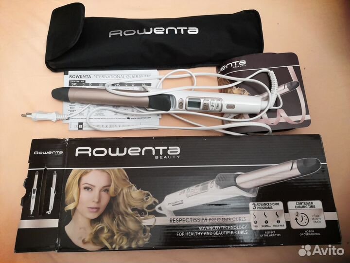 Электрощипцы для волос rowenta CF3411D0