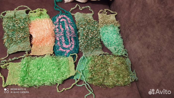 Мочалка ручной работы