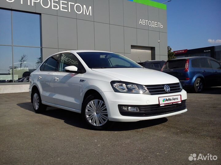 Volkswagen Polo 1.6 AT, 2019, 96 677 км
