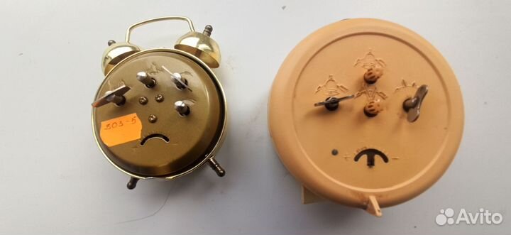 Часы будильник СССР рабочие