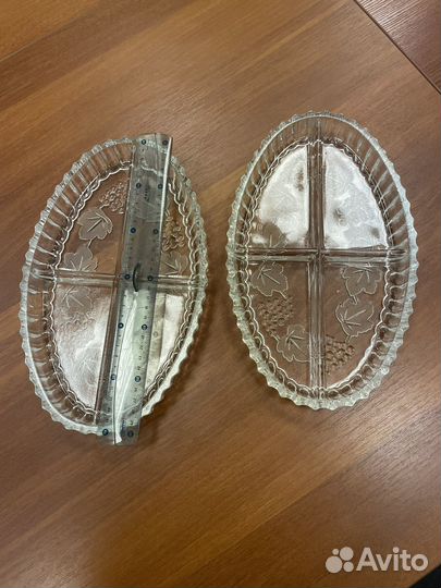 Хрустальная менажница