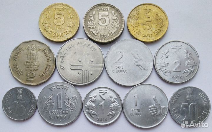 Индия (набор монет)