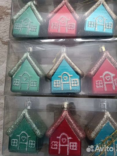 Елочные игрушки наборы новые