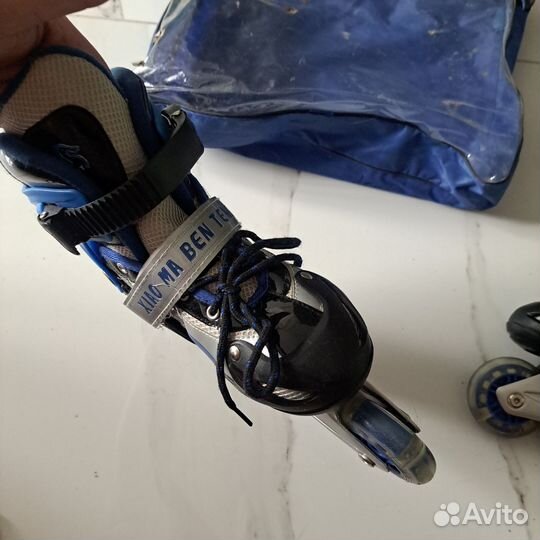 Роликовые коньки детские раздвижные 33 36