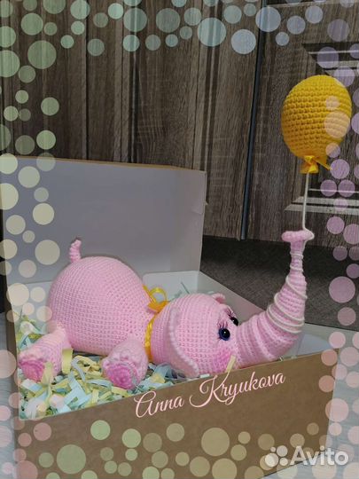 Вязаные игрушки ручной работы