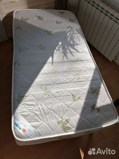 Детское ортопедическое основание 80х160 с матрасом