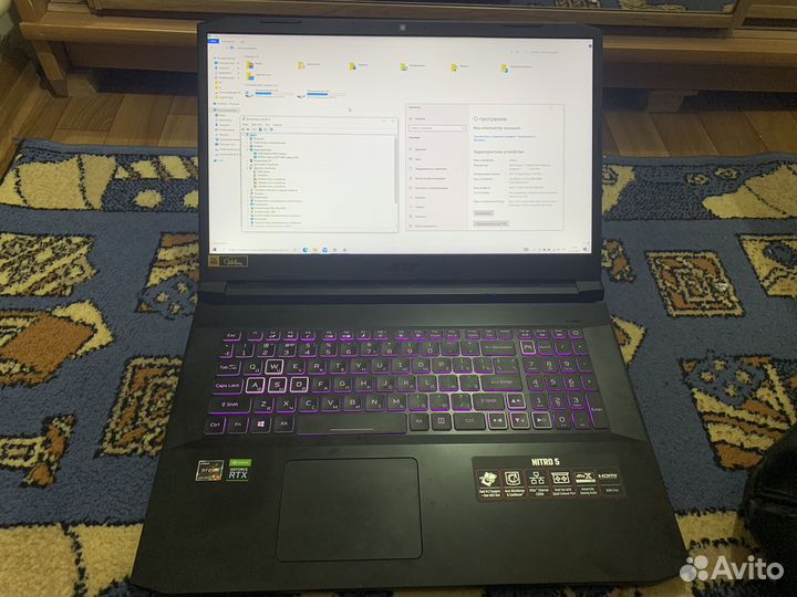 Ноутбук acer nitro 5