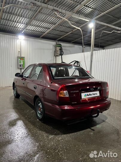 Hyundai Accent 1.5 МТ, 2008, 250 000 км