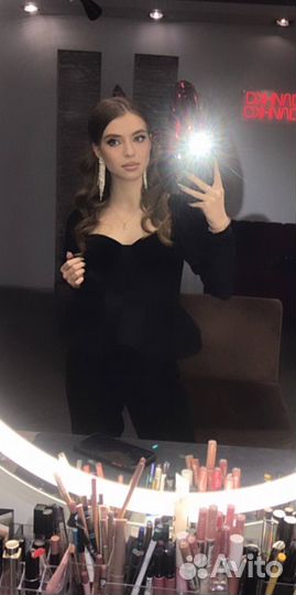 Бархатный корсет