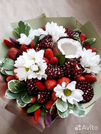 Съедобные букеты. Фруктовые, сладкие букеты