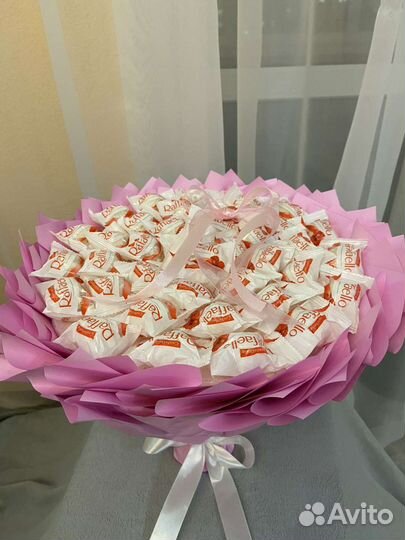 Большой букет из рафаэлло