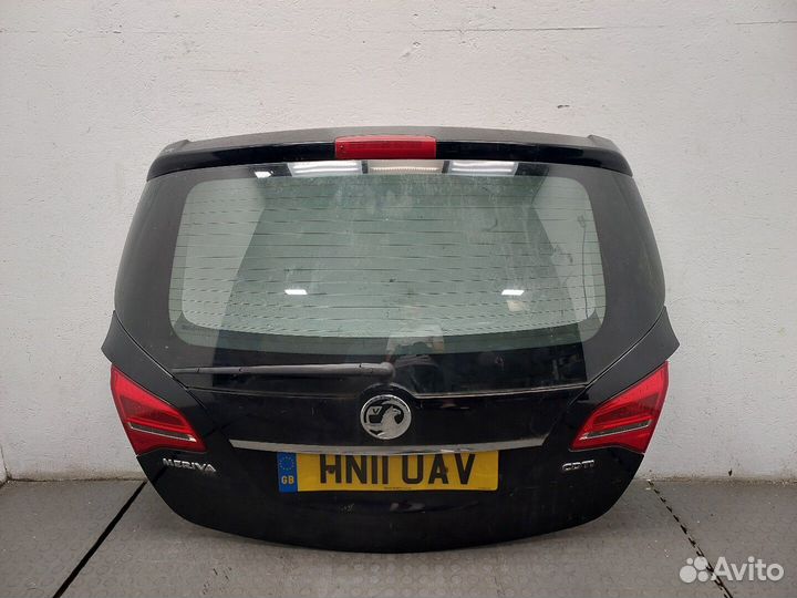 Подсветка номера Opel Meriva 2010, 2011