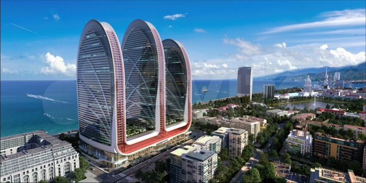 Квартира-студия, 28,7 м² (Грузия)