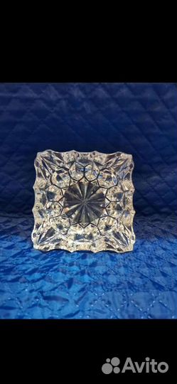 Хрустальная пепельница