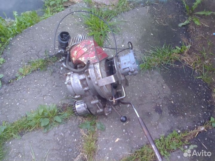 Мотор на мотороллер Вятка электрон